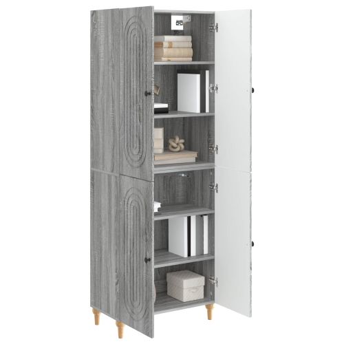 Комплект шкафове 2 pcs 66 x 34,5 x 90 см Инженерна дървесина