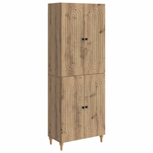 Комплект шкафове 2 pcs 66 x 34,5 x 90 см Инженерна дървесина