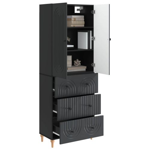 Комплект шкафове 2 pcs 66 x 34,5 x 90 см Инженерна дървесина