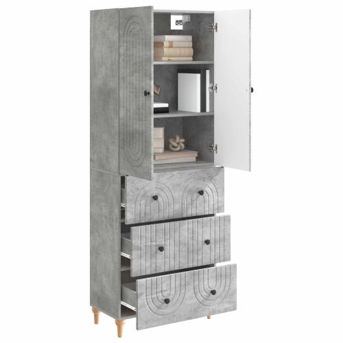 Комплект шкафове 2 pcs 66 x 34,5 x 90 см Инженерна дървесина