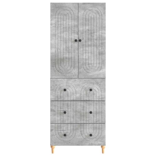 Комплект шкафове 2 pcs 66 x 34,5 x 90 см Инженерна дървесина