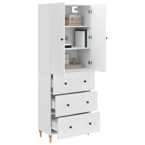 Комплект шкафове 2 pcs 66 x 34,5 x 90 см Инженерна дървесина