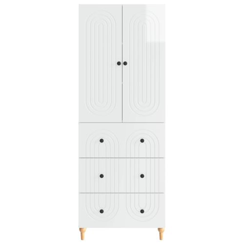Комплект шкафове 2 pcs 66 x 34,5 x 90 см Инженерна дървесина