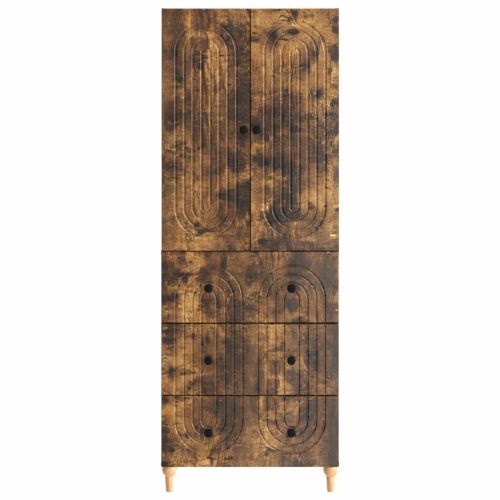 Комплект шкафове 2 pcs 66 x 34,5 x 90 см Инженерна дървесина