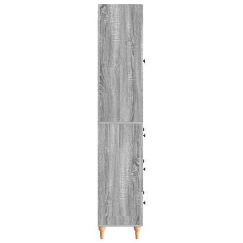 Комплект шкафове 2 pcs Сив Сонома 66 x 34,5 x 90 см