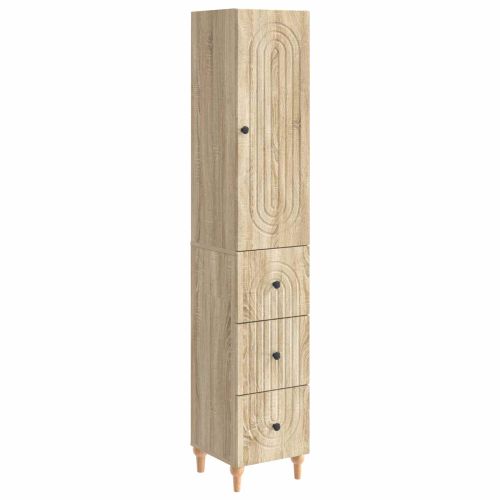 Комплект шкафове 2 pcs 33 x 34,5 x 90 см Инженерна дървесина