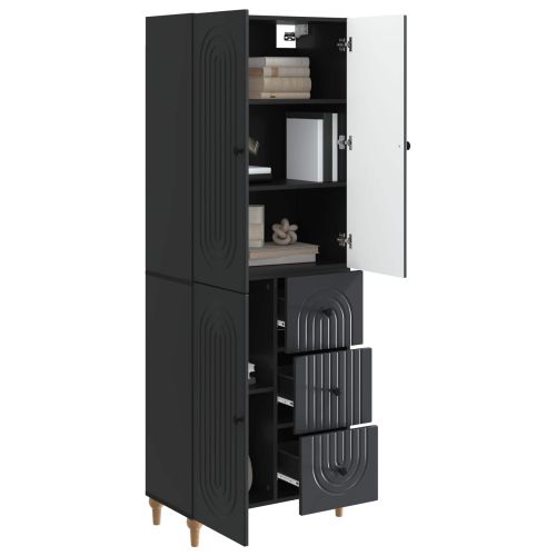 Комплект шкафове 2 pcs 66 x 34,5 x 90 см Инженерна дървесина