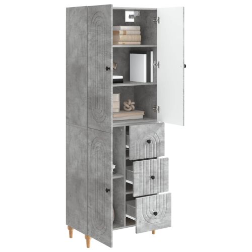 Комплект шкафове 2 pcs 66 x 34,5 x 90 см Инженерна дървесина