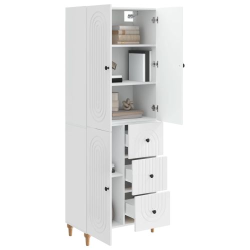Комплект шкафове 2 pcs 66 x 34,5 x 90 см Инженерна дървесина