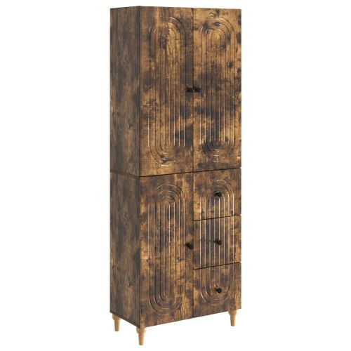 Комплект шкафове 2 pcs 66 x 34,5 x 90 см Инженерна дървесина