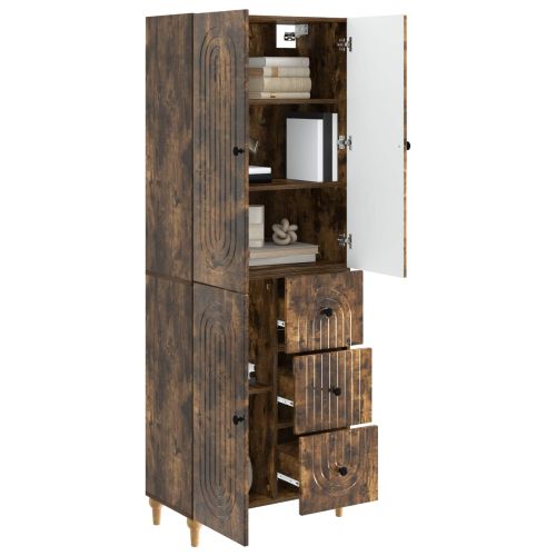 Комплект шкафове 2 pcs 66 x 34,5 x 90 см Инженерна дървесина