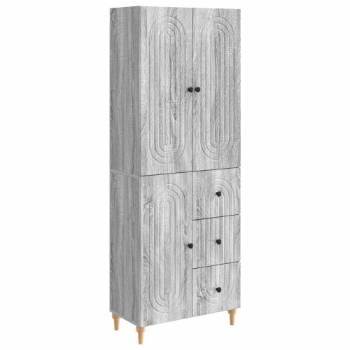 Комплект шкафове 2 pcs 66 x 34,5 x 90 см Инженерна дървесина