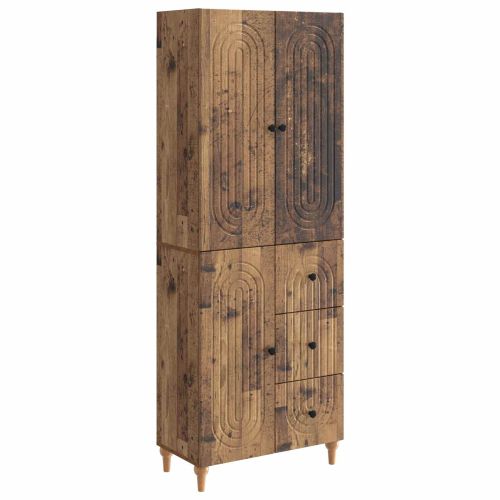 Комплект шкафове 2 pcs 66 x 34,5 x 90 см Инженерна дървесина
