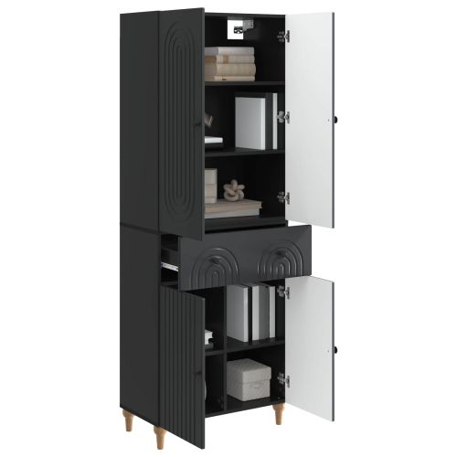 Комплект шкафове 2 pcs 66 x 34,5 x 90 см Инженерна дървесина