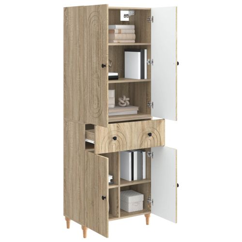 Комплект шкафове 2 pcs 66 x 34,5 x 90 см Инженерна дървесина