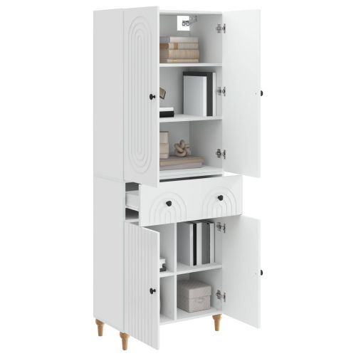 Комплект шкафове 2 pcs 66 x 34,5 x 90 см Инженерна дървесина