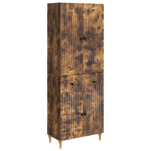 Комплект шкафове 2 pcs 66 x 34,5 x 90 см Инженерна дървесина