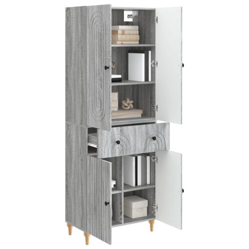 Комплект шкафове 2 pcs 66 x 34,5 x 90 см Инженерна дървесина