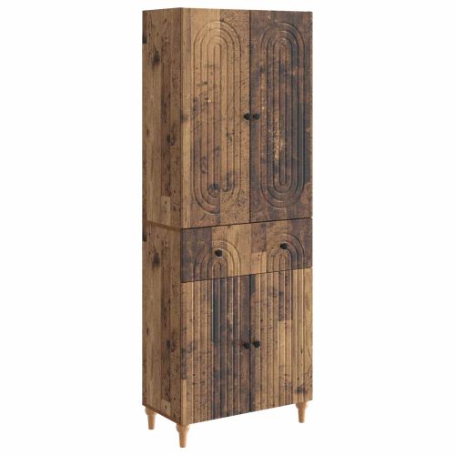 Комплект шкафове 2 pcs 66 x 34,5 x 90 см Инженерна дървесина