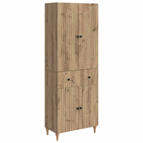 Комплект шкафове 2 pcs 66 x 34,5 x 90 см Инженерна дървесина