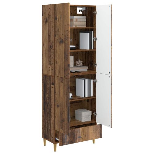 Комплект шкафове 2 pcs 66 х 34,5 х 95 см Инженерна дървесина
