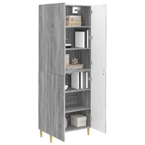 Комплект шкафове 2 pcs 66 x 34,5 x 90 см Инженерна дървесина