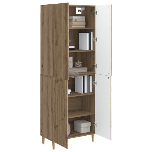 Комплект шкафове 2 pcs Дъб артизан 66 x 34,5 x 90 см