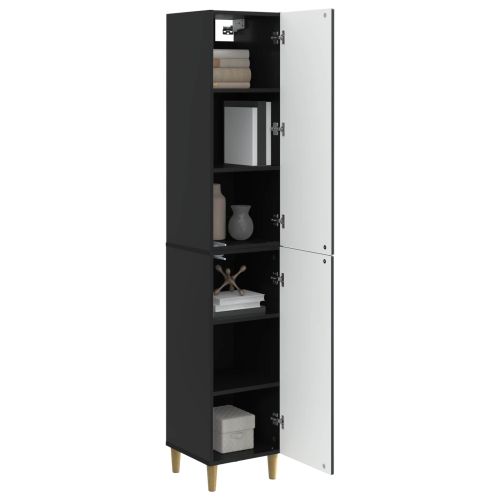 Комплект шкафове 2 pcs 33 x 34,5 x 90 см Инженерна дървесина