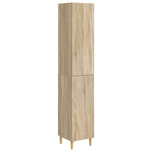 Комплект шкафове 2 pcs 33 x 34,5 x 90 см Инженерна дървесина