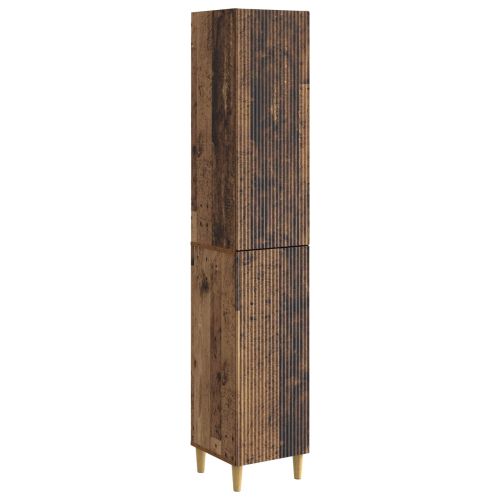 Комплект шкафове 2 pcs Старо дърво 33 x 34,5 x 90 см