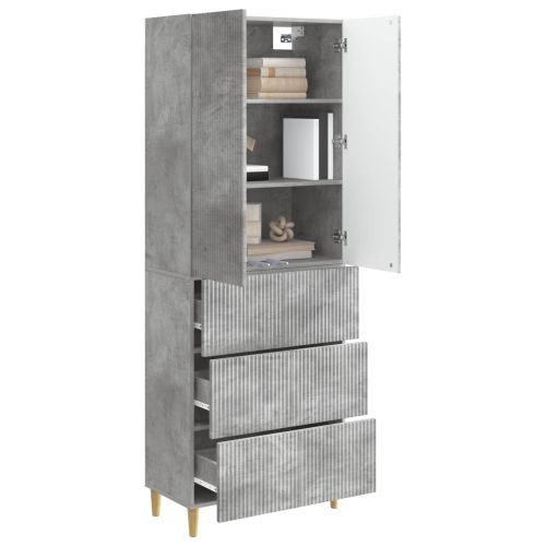 Комплект шкафове 2 pcs 66 x 34,5 x 90 см Инженерна дървесина