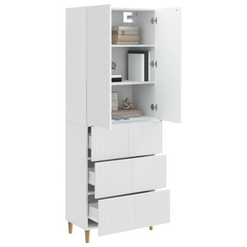 Комплект шкафове 2 pcs 66 x 34,5 x 90 см Инженерна дървесина