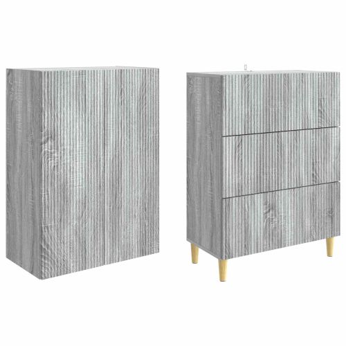 Комплект шкафове 2 pcs 66 x 34,5 x 90 см Инженерна дървесина