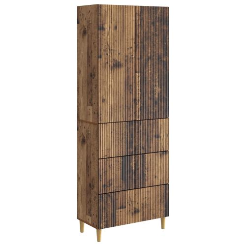 Комплект шкафове 2 pcs 66 x 34,5 x 90 см Инженерна дървесина