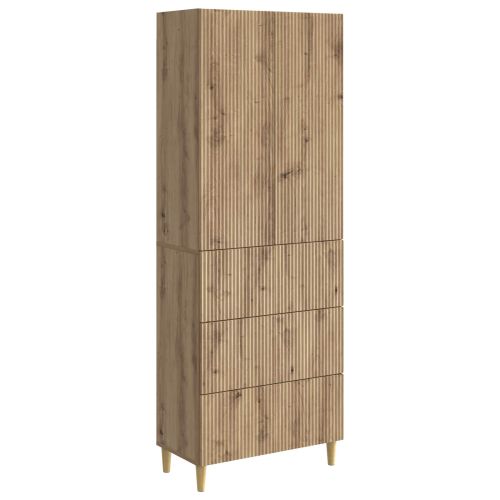 Комплект шкафове 2 pcs 66 x 34,5 x 90 см Инженерна дървесина