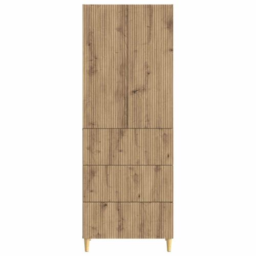Комплект шкафове 2 pcs 66 x 34,5 x 90 см Инженерна дървесина
