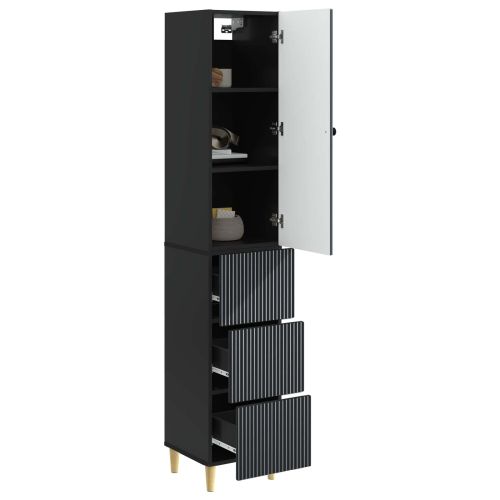 Комплект шкафове 2 pcs 33 x 34,5 x 90 см Инженерна дървесина