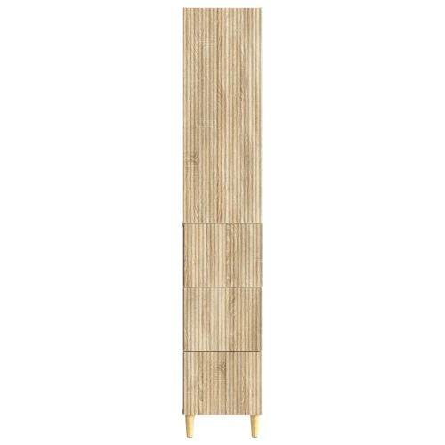 Комплект шкафове 2 pcs 33 x 34,5 x 90 см Инженерна дървесина