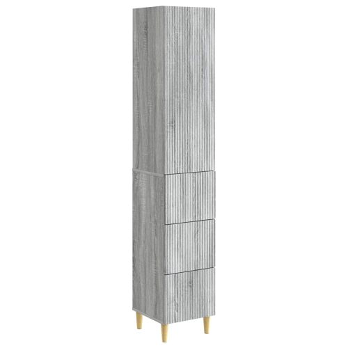 Комплект шкафове 2 pcs Сив Сонома 33 x 34,5 x 90 см