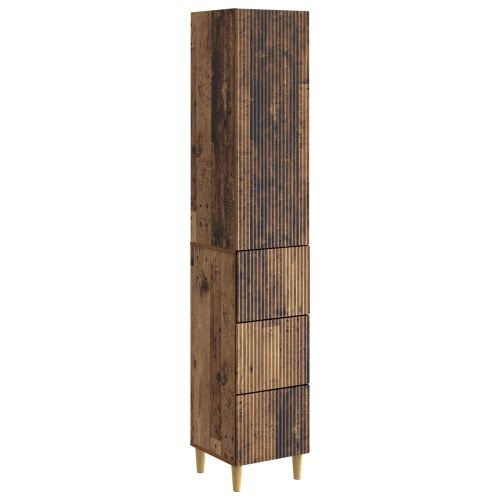 Комплект шкафове 2 pcs 33 x 34,5 x 90 см Инженерна дървесина
