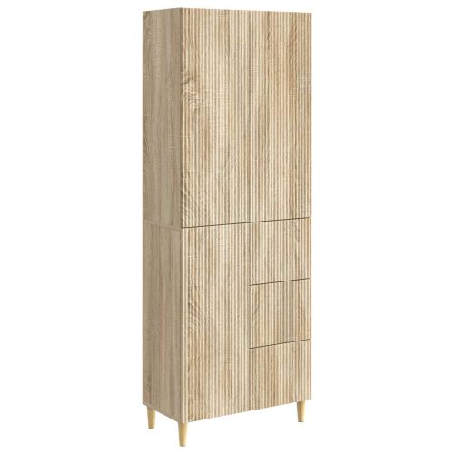 Комплект шкафове 2 pcs 66 x 34,5 x 90 см Инженерна дървесина