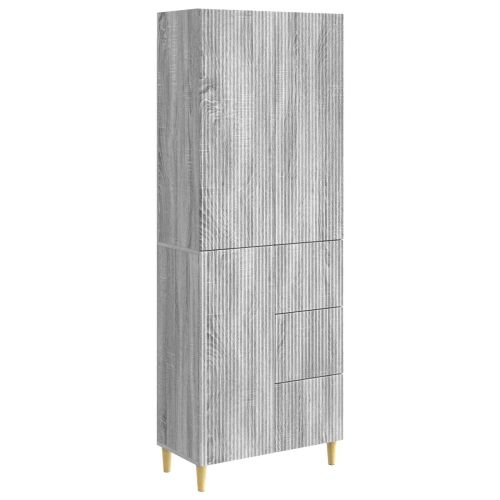 Комплект шкафове 2 pcs Сив Сонома 66 x 34,5 x 90 см