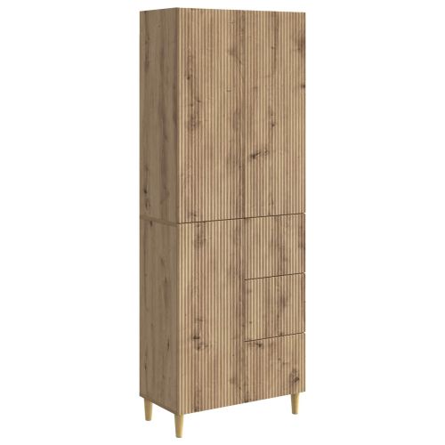 Комплект шкафове 2 pcs 66 x 34,5 x 90 см Инженерна дървесина