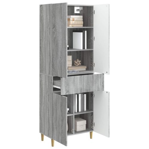 Комплект шкафове 2 pcs 66 x 34,5 x 90 см Инженерна дървесина