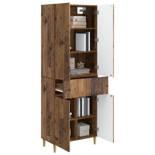 Комплект шкафове 2 pcs 66 x 34,5 x 90 см Инженерна дървесина