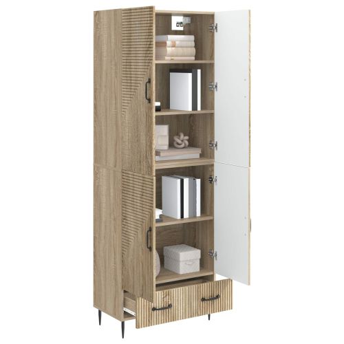 Комплект шкафове 2 pcs 66 х 34,5 х 95 см Инженерна дървесина