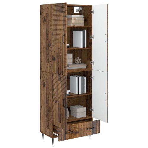 Комплект шкафове 2 pcs 66 х 34,5 х 95 см Инженерна дървесина