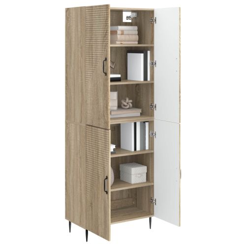 Комплект шкафове 2 pcs 66 x 34,5 x 89,5 см Инженерна дървесина