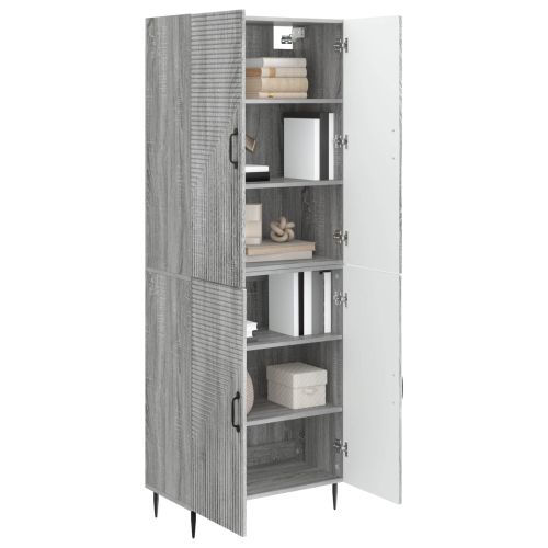 Комплект шкафове 2 pcs Сив Сонома 66 x 34,5 x 89,5 см