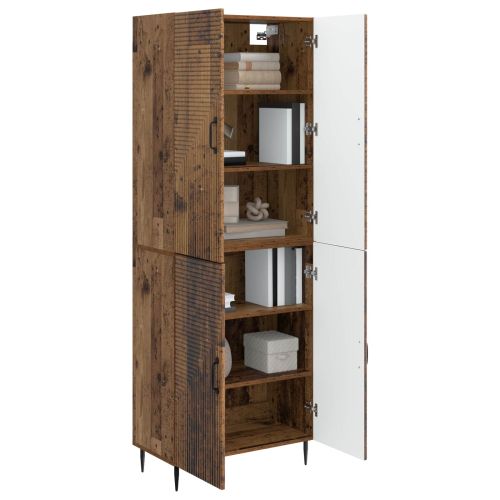 Комплект шкафове 2 pcs 66 x 34,5 x 89,5 см Инженерна дървесина